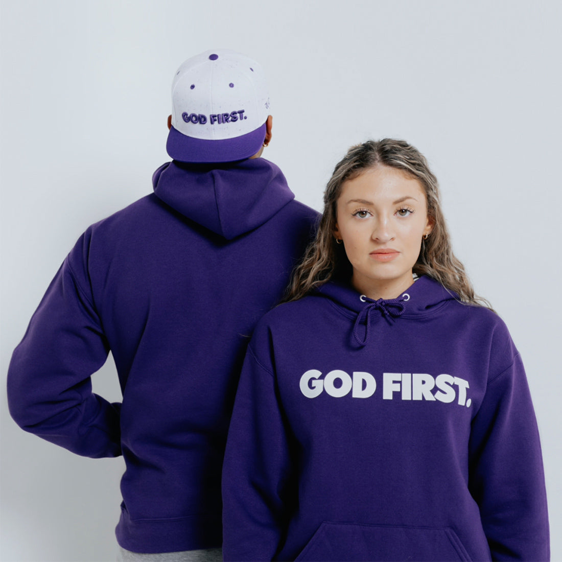 Big Block GF Hoodie - Purple